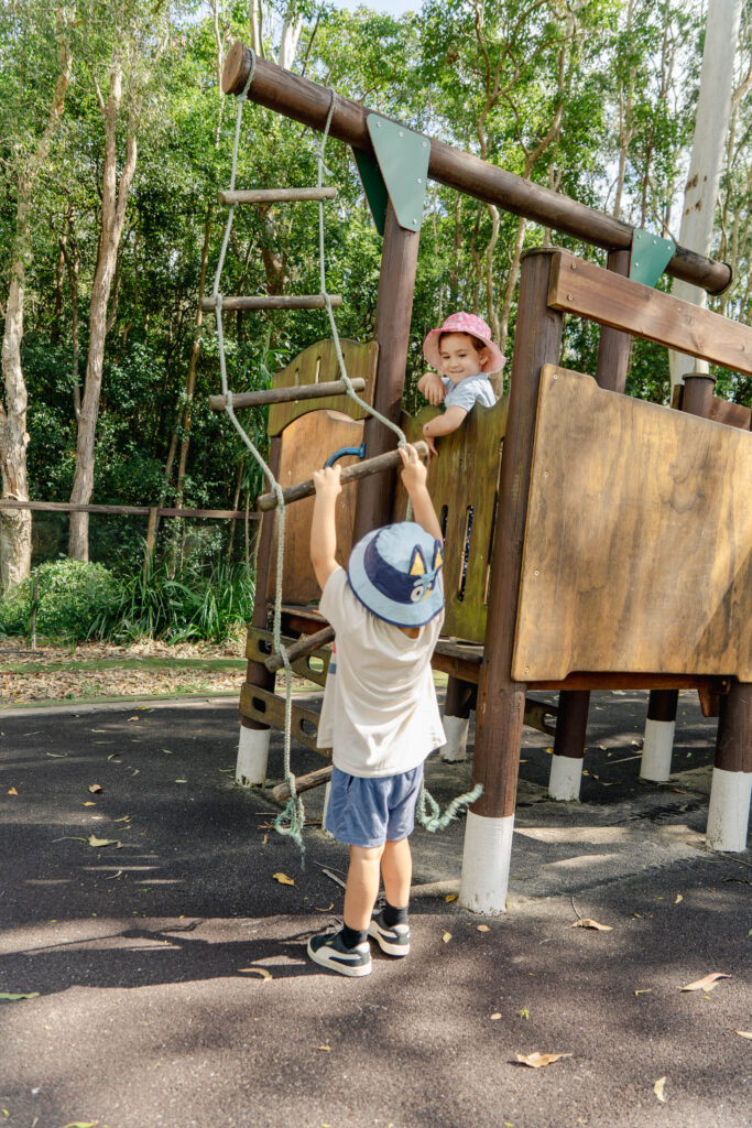 Children's favourite fort at Fireflies Early Learning Centre in Cooroy