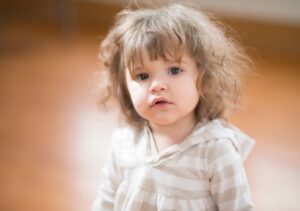 A toddler at Fireflies Early Learning