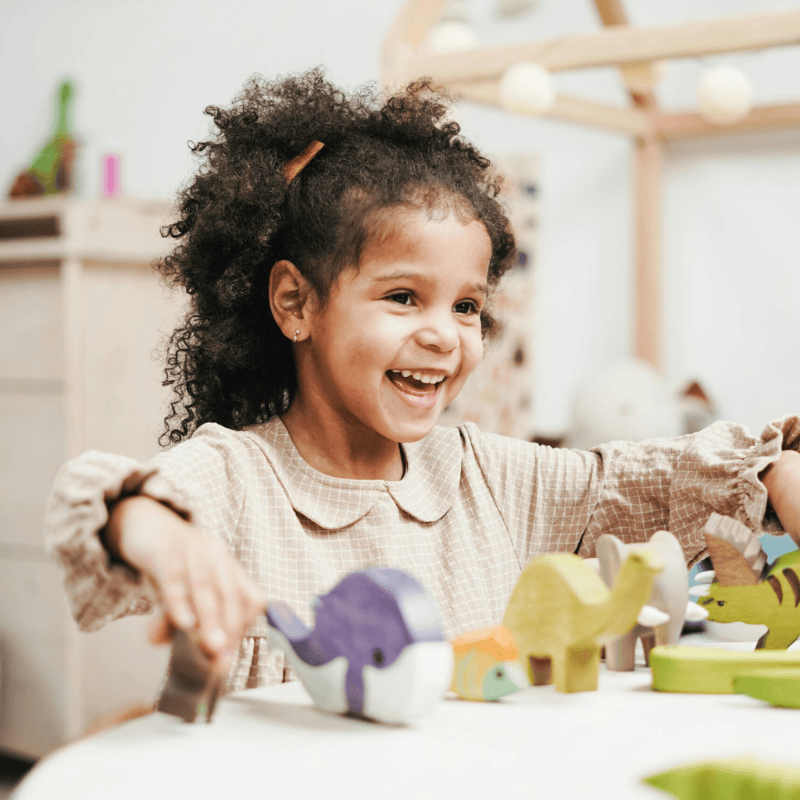 Pre-kindy child at Fireflies Early Learning